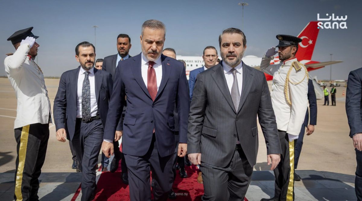 Trilateral meeting in Damascus as Fidan discusses regional issues