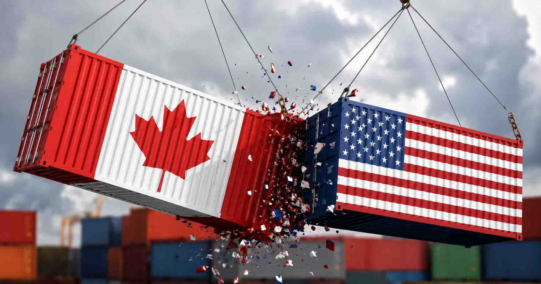 الرسوم الكندية على السلع الأميركية Canadian tariffs on U.S. goods
