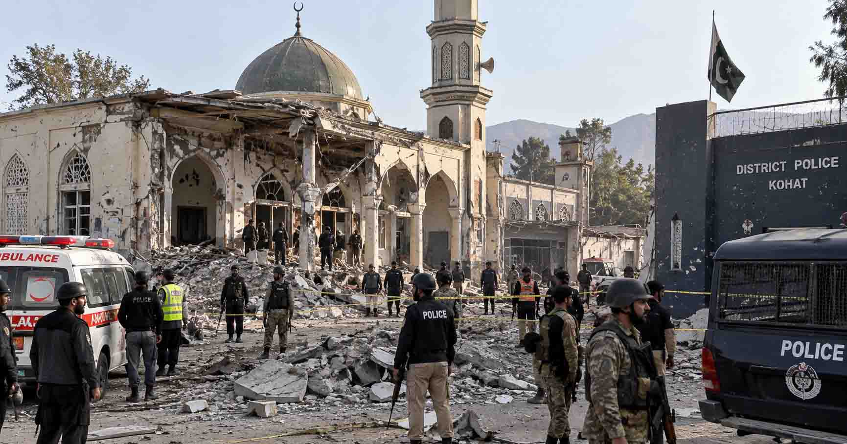 تفجير مسجد كوهات kohat Mosque Bombing
