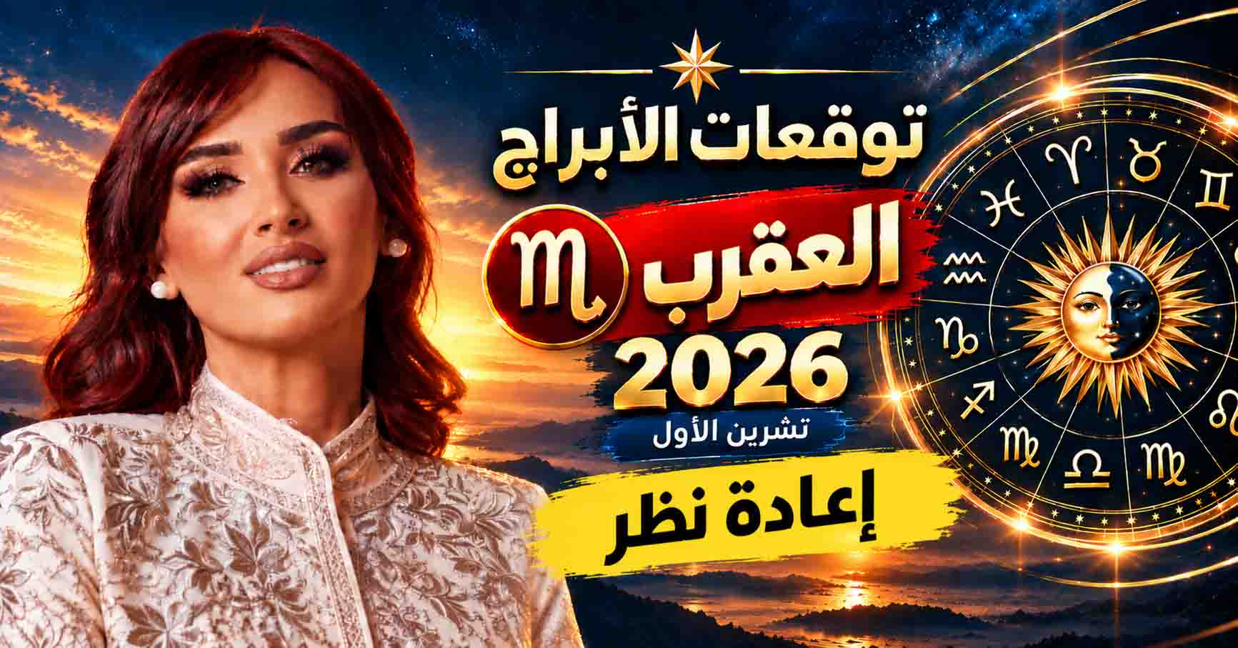 توقعات برج العقرب أكتوبر 2026 Scorpio October 2026