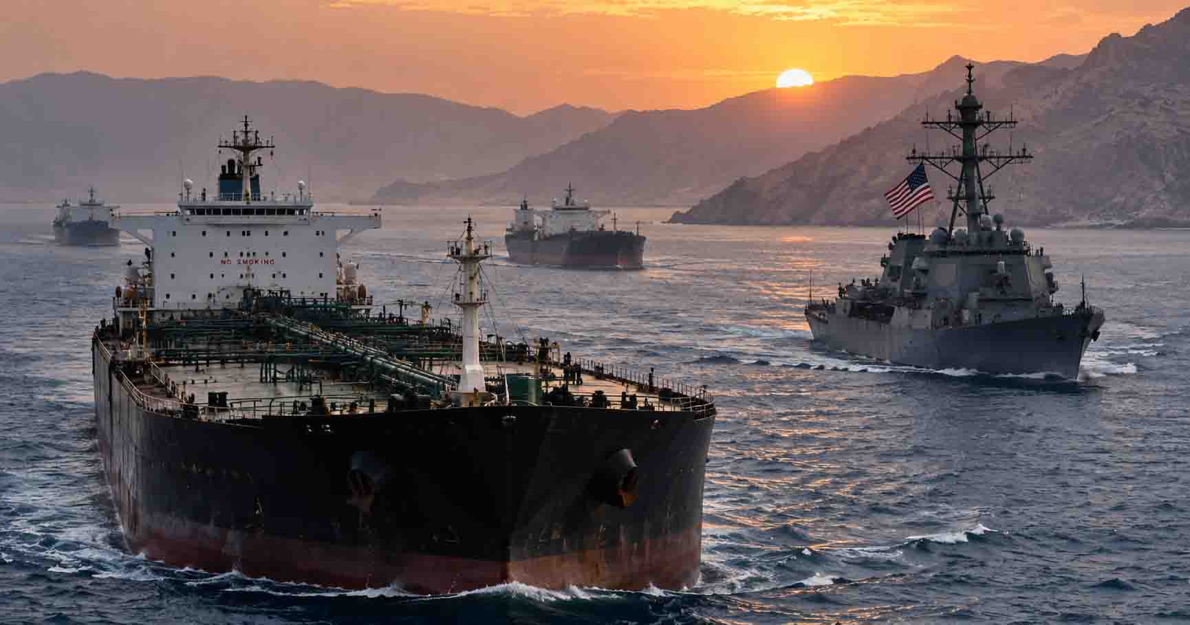 إيران تستهدف سفن أمريكية
