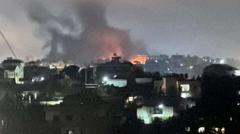غارات إسرائيلية على جنوب لبنان Israeli strikes on southern Lebanon